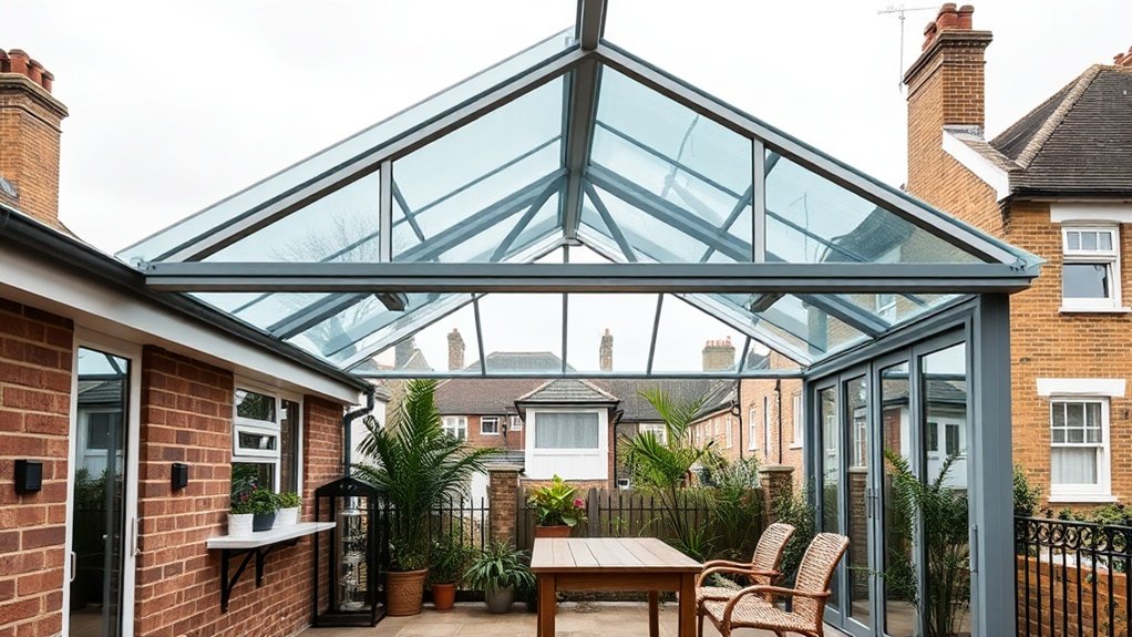 Lean-To Glazing Camden Town
